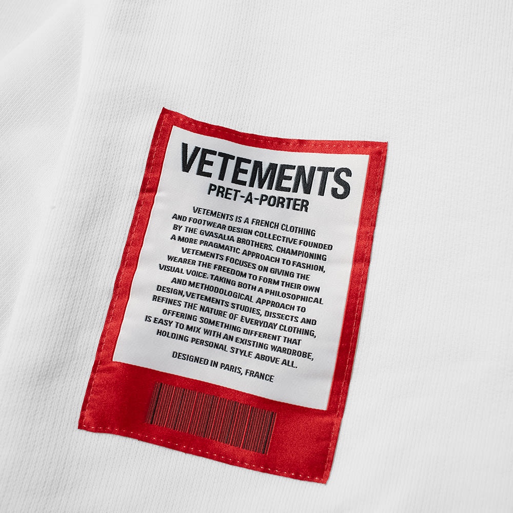 VETEMENTS Oversize Logo Patch Hoody - 3