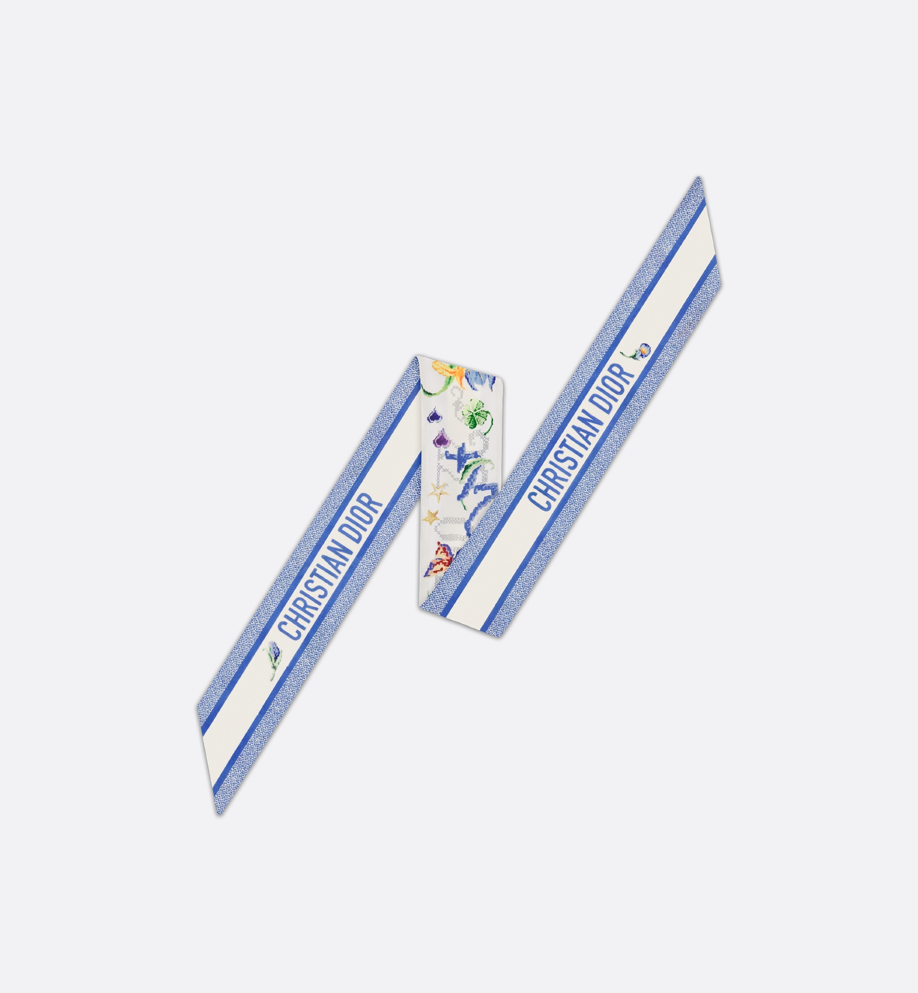 Christian Dior 1947 Zodiac Libra Mitzah Scarf - 2