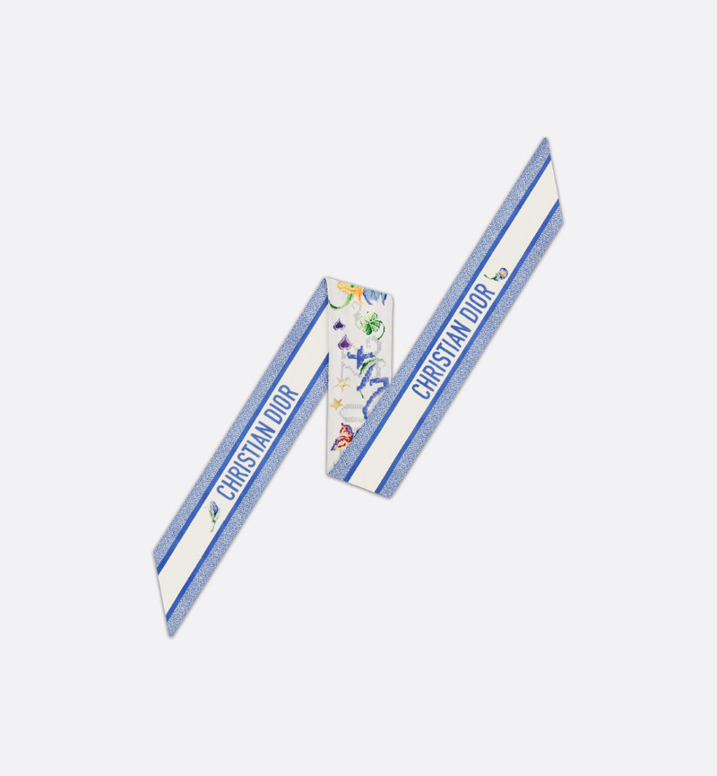 Dior Christian Dior 1947 Zodiac Libra Mitzah Scarf outlook