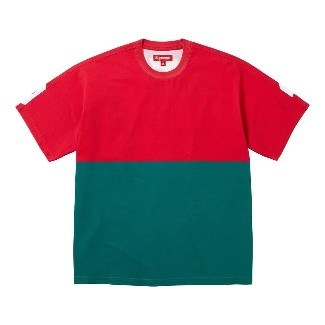 Supreme FW23 Week7 Split T-shirt 'Red' SUP-FW23-127 - 1