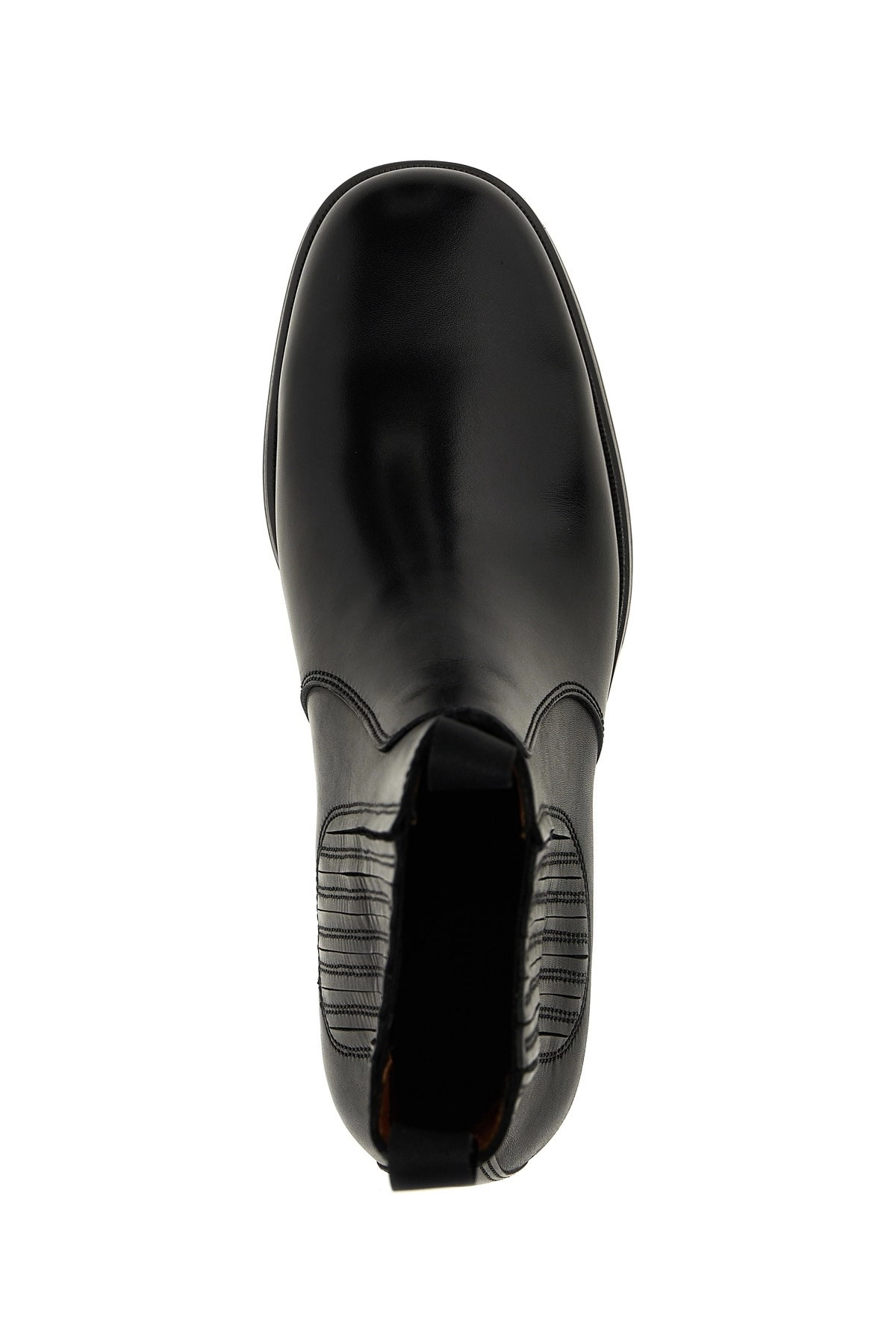Chelsea leather ankle boots - 4