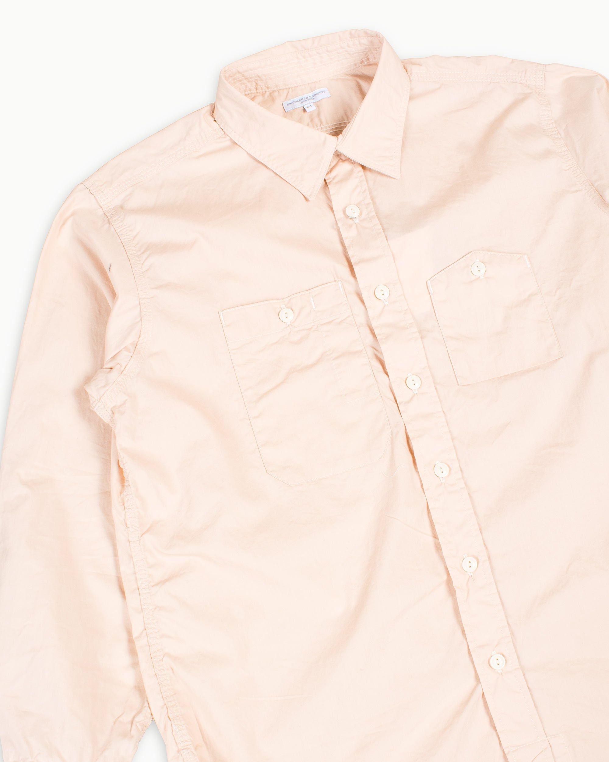Work Shirt Pink Superfine Poplin - 5