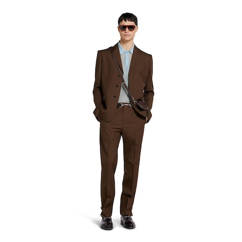 Embossed wool jacket - 2