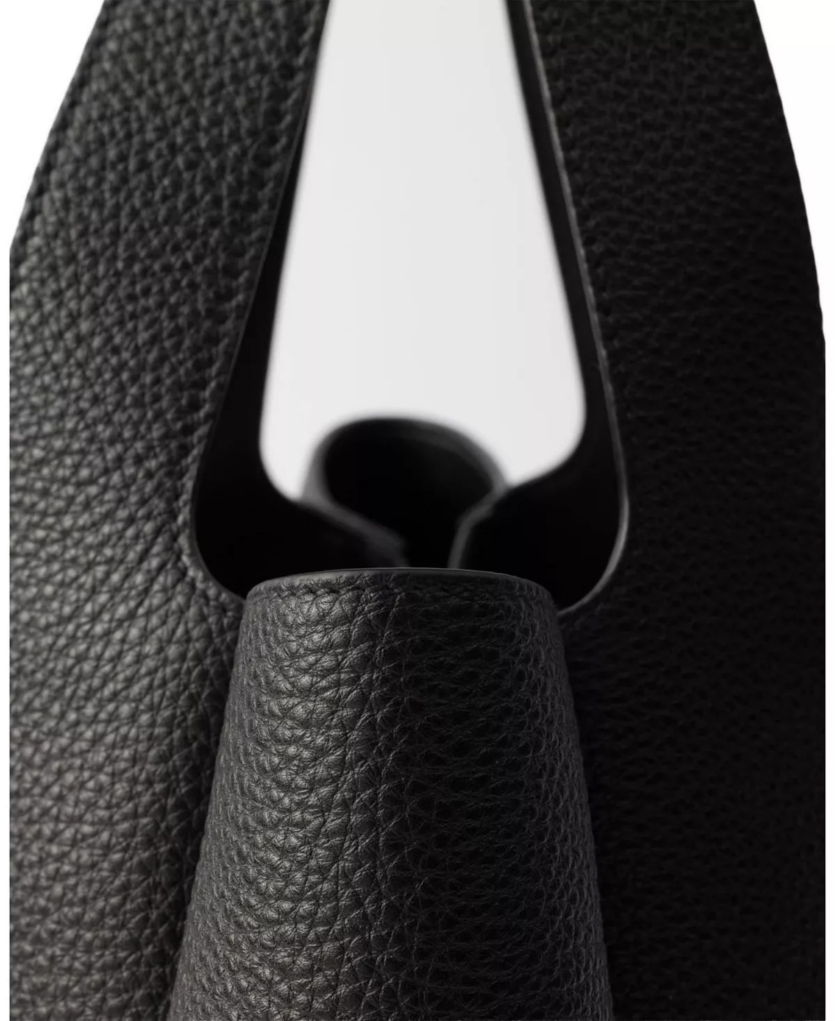 Small Leather Tote Bag - 6