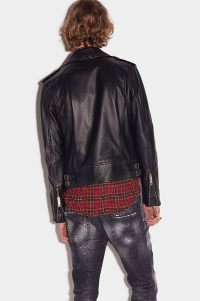 DSQUARED2 KIODO LEATHER JACKET outlook