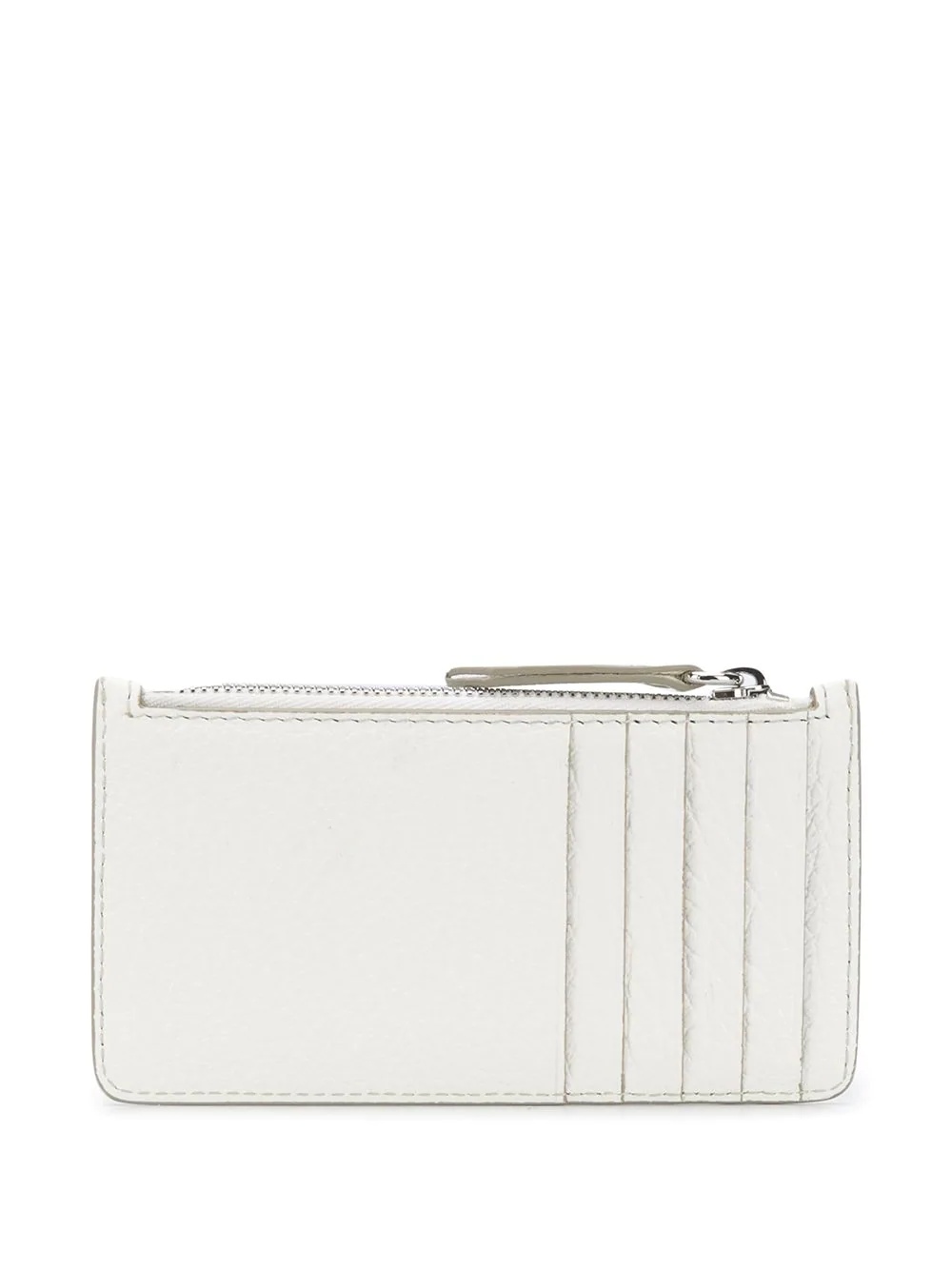 four-stitch zipped cardholder - 1