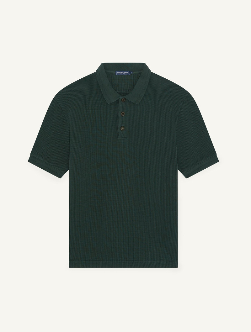 HORACIO COTTON WAFFLE POLO 1