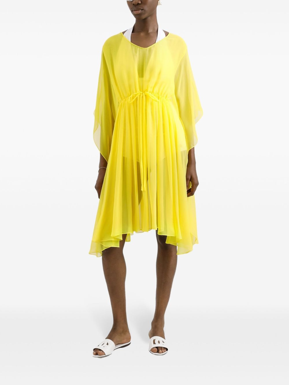 semi-sheer beach dress - 2