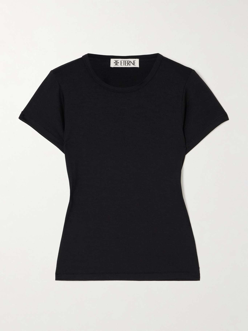 Stretch-modal jersey T-shirt - 1