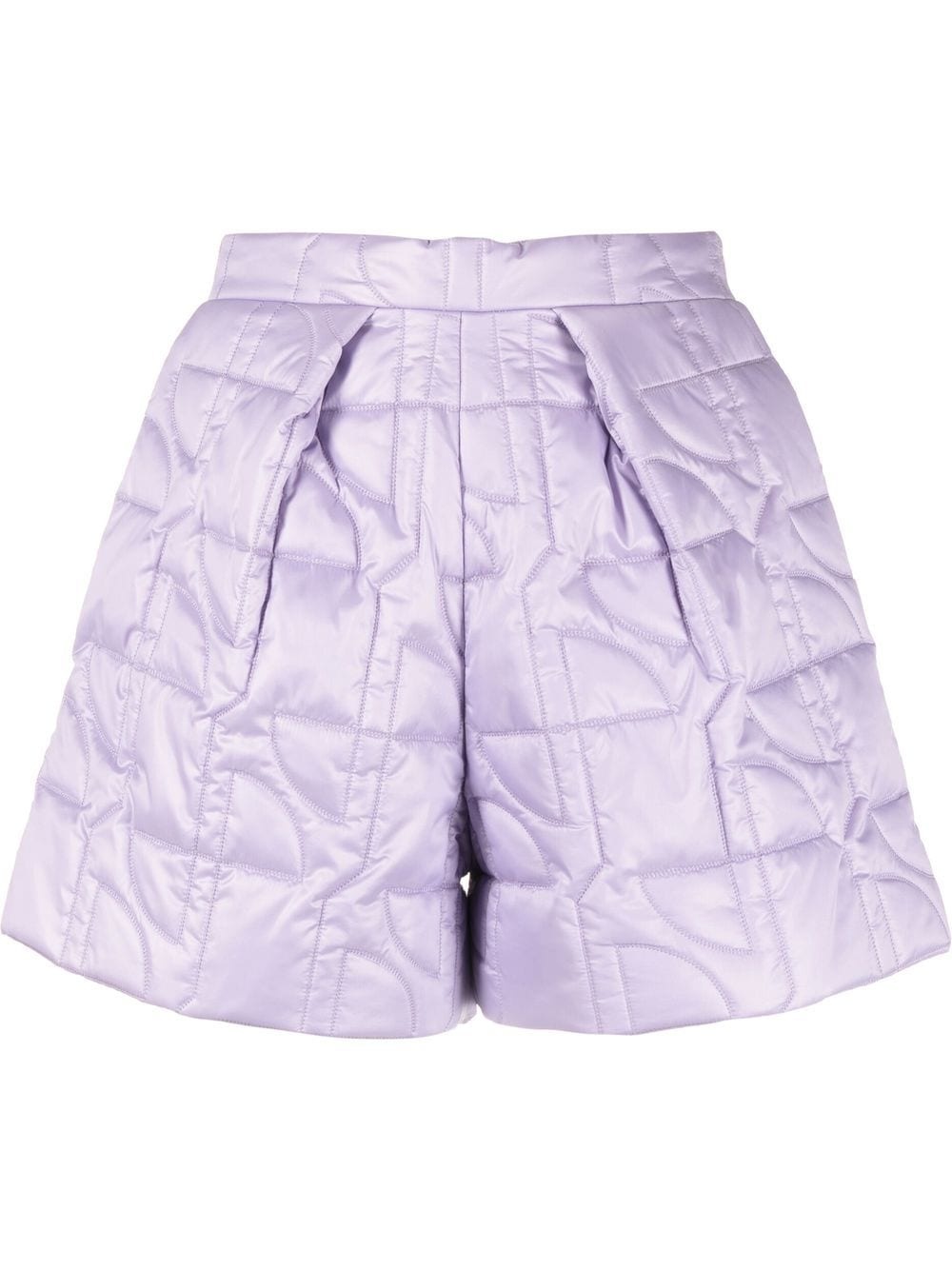 quilted-effect shorts - 1