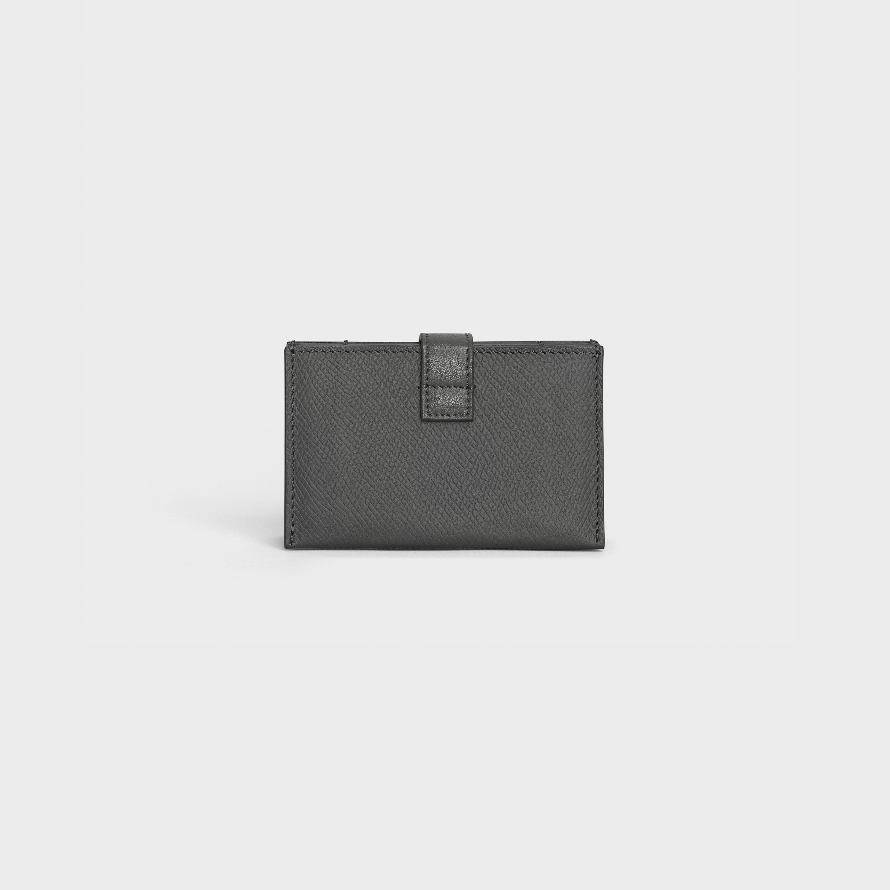 Accordeon card holder in Grained calfskin - 3