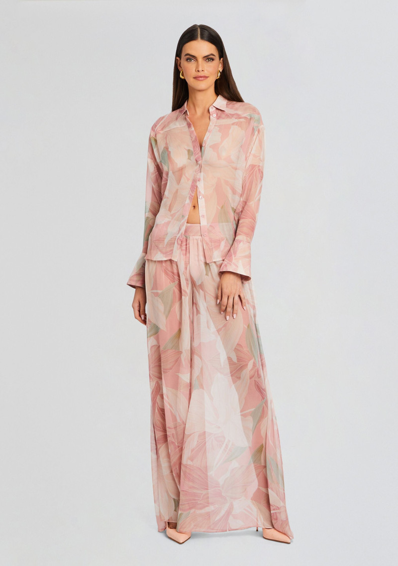 RETROFÊTE ZECA SILK CHIFFON PANT outlook