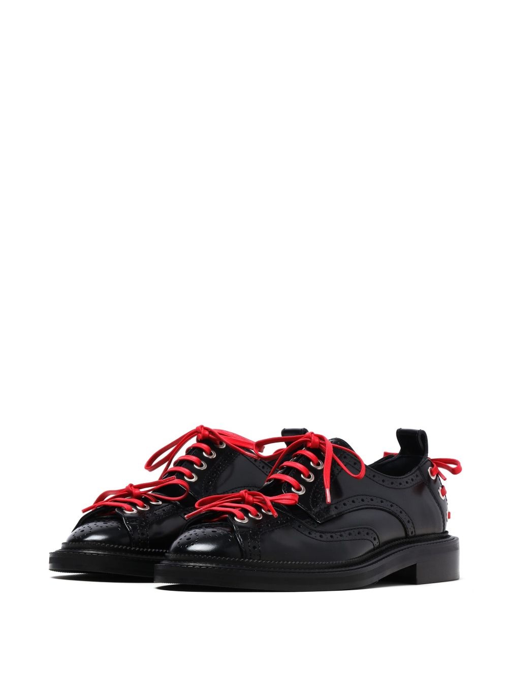 cut-out brogue shoes - 2