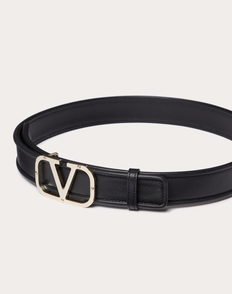 VLOGO TYPE CALFSKIN BELT 30 MM 4