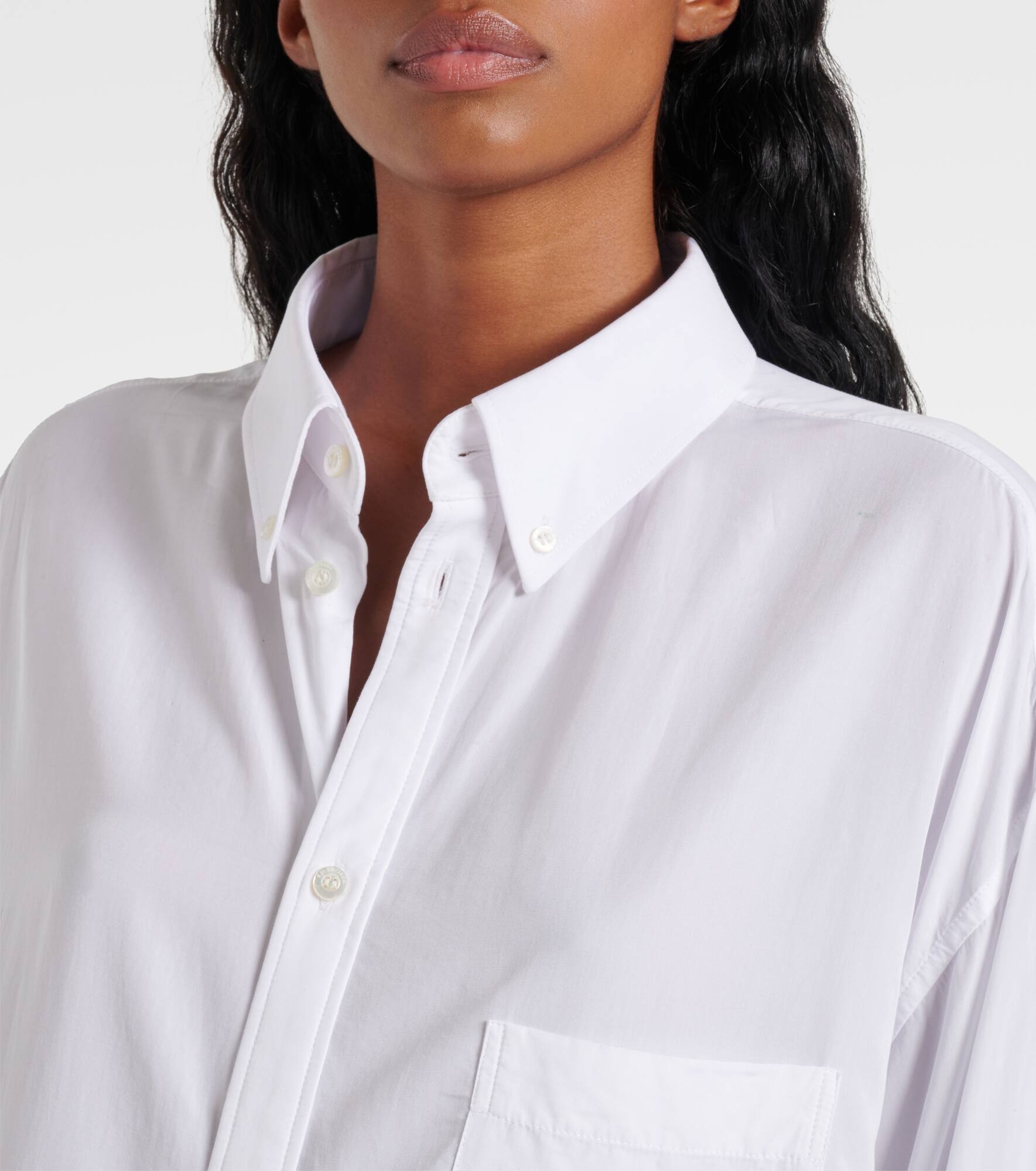 Lace-trimmed shirt - 4