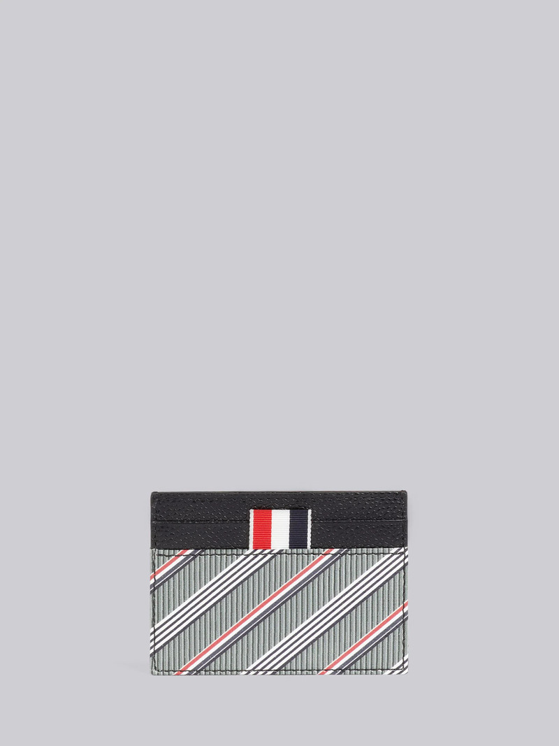 Medium Grey Monogram Coated Canvas Double Sided Card Holder - 1