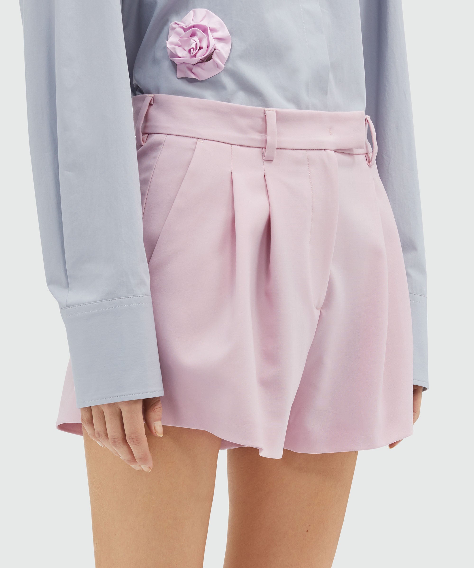 Virgin wool shorts - 5