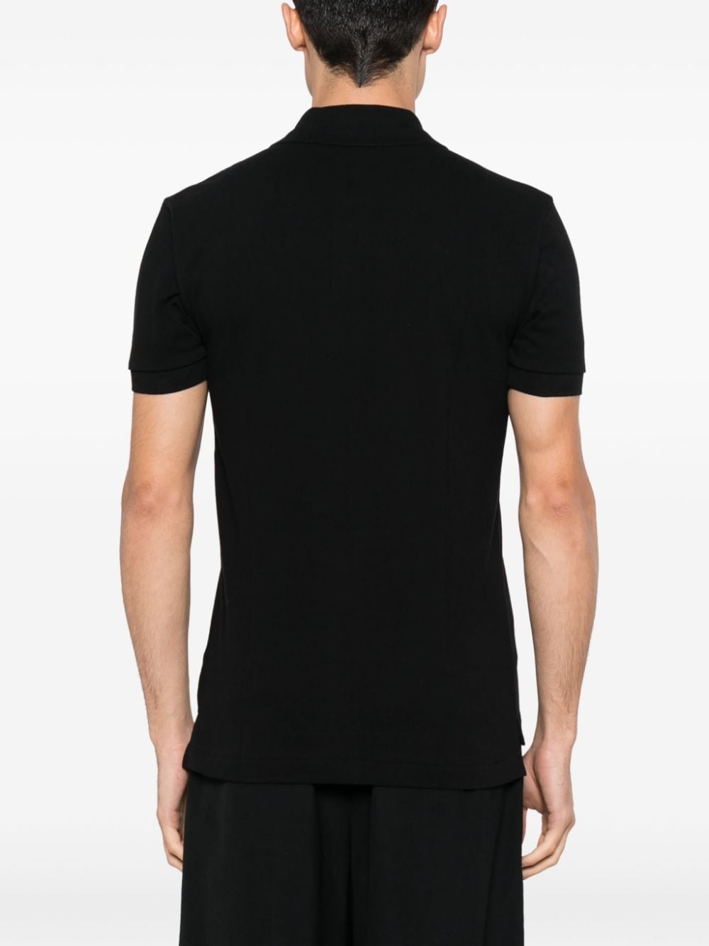 x Invader logo-appliquÃ© polo shirt - 4