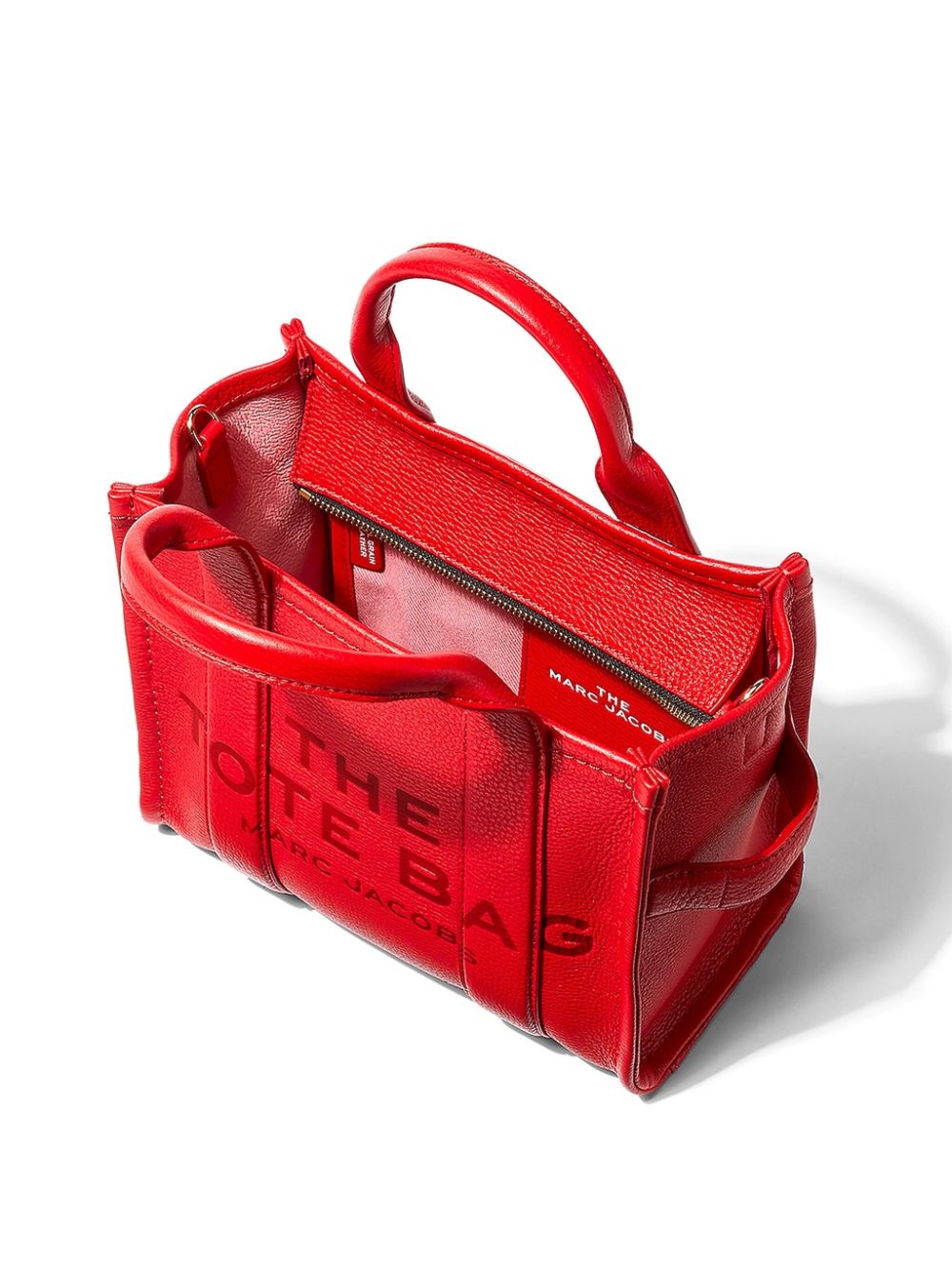 mini The Leather Tote bag - 4