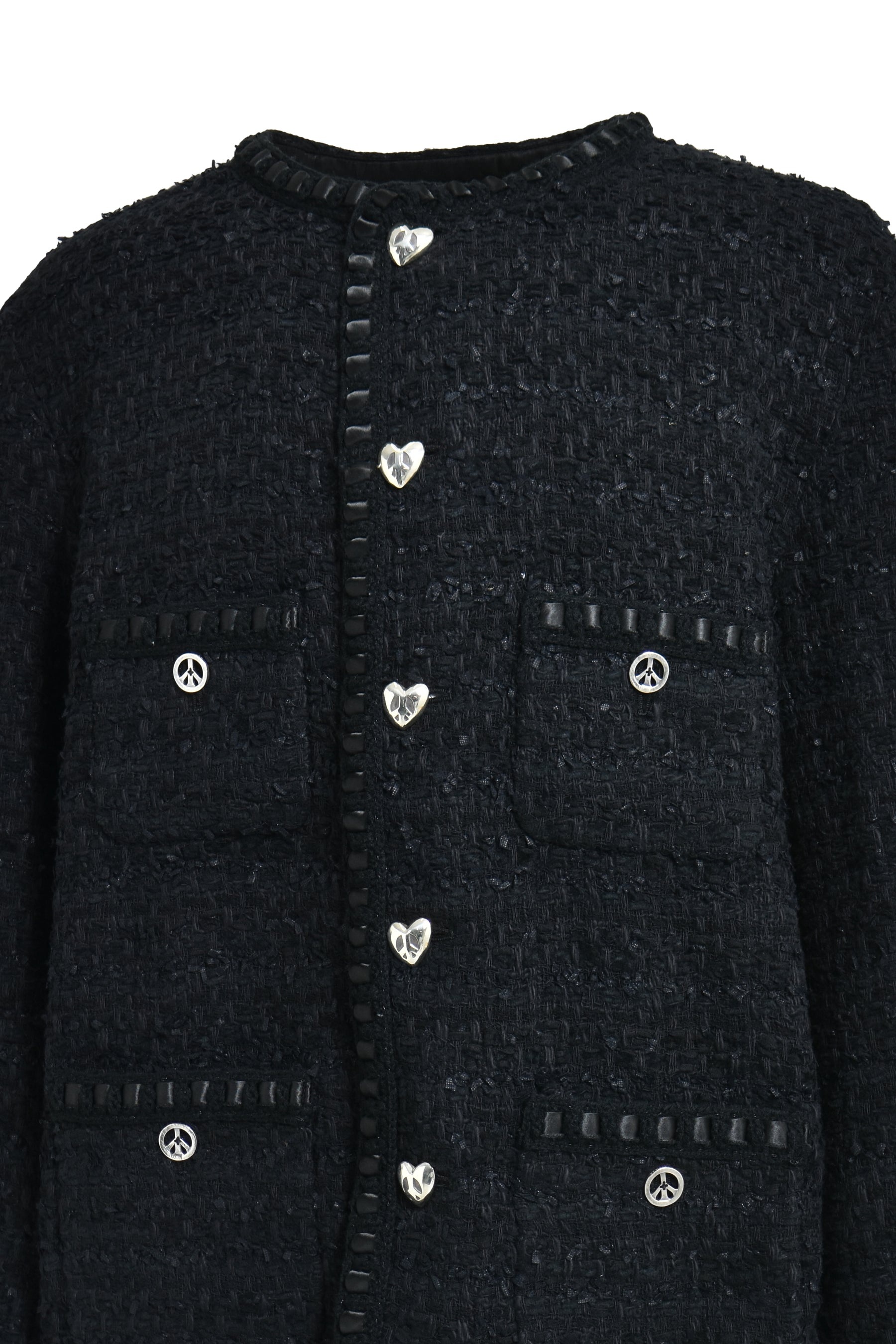 TWEED JACKET / BLK - 4