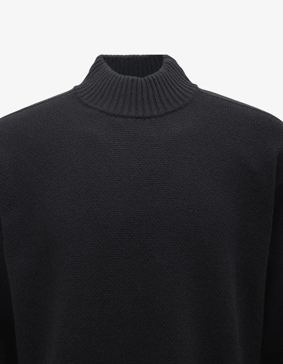 Stone Island Shadow Project Black Roll-neck Sweater - 4