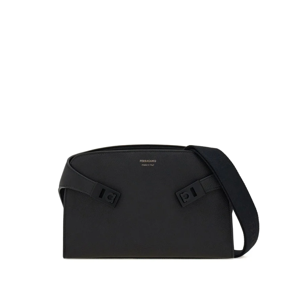 Ferragamo Black Messenger Bags Men - 1