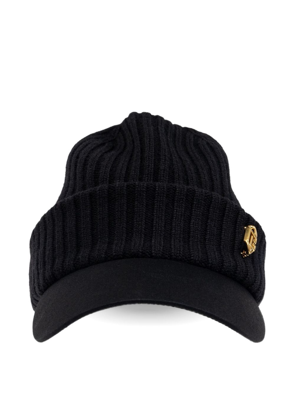 ribbed beanie cap - 1