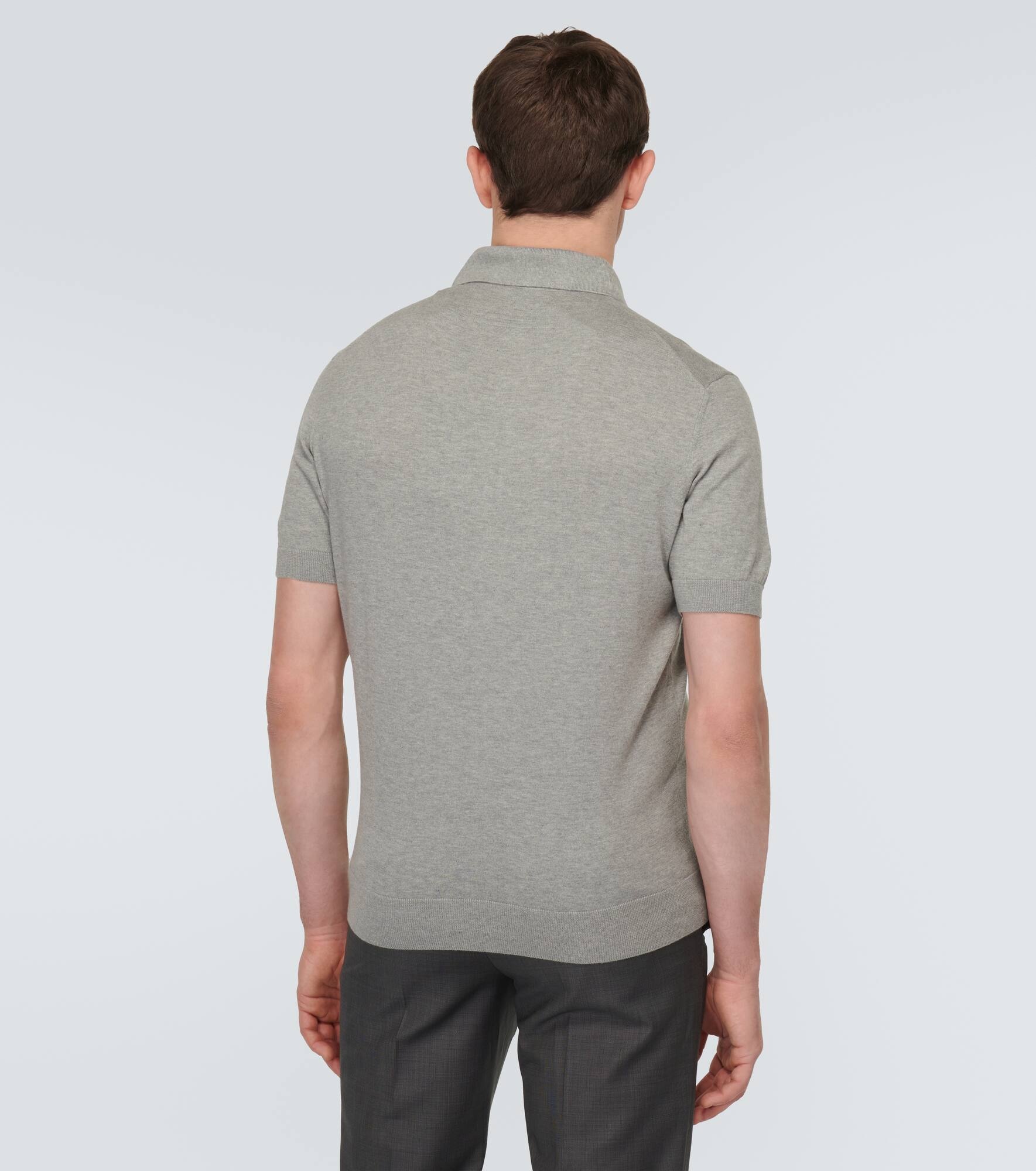 Cotton polo shirt - 4