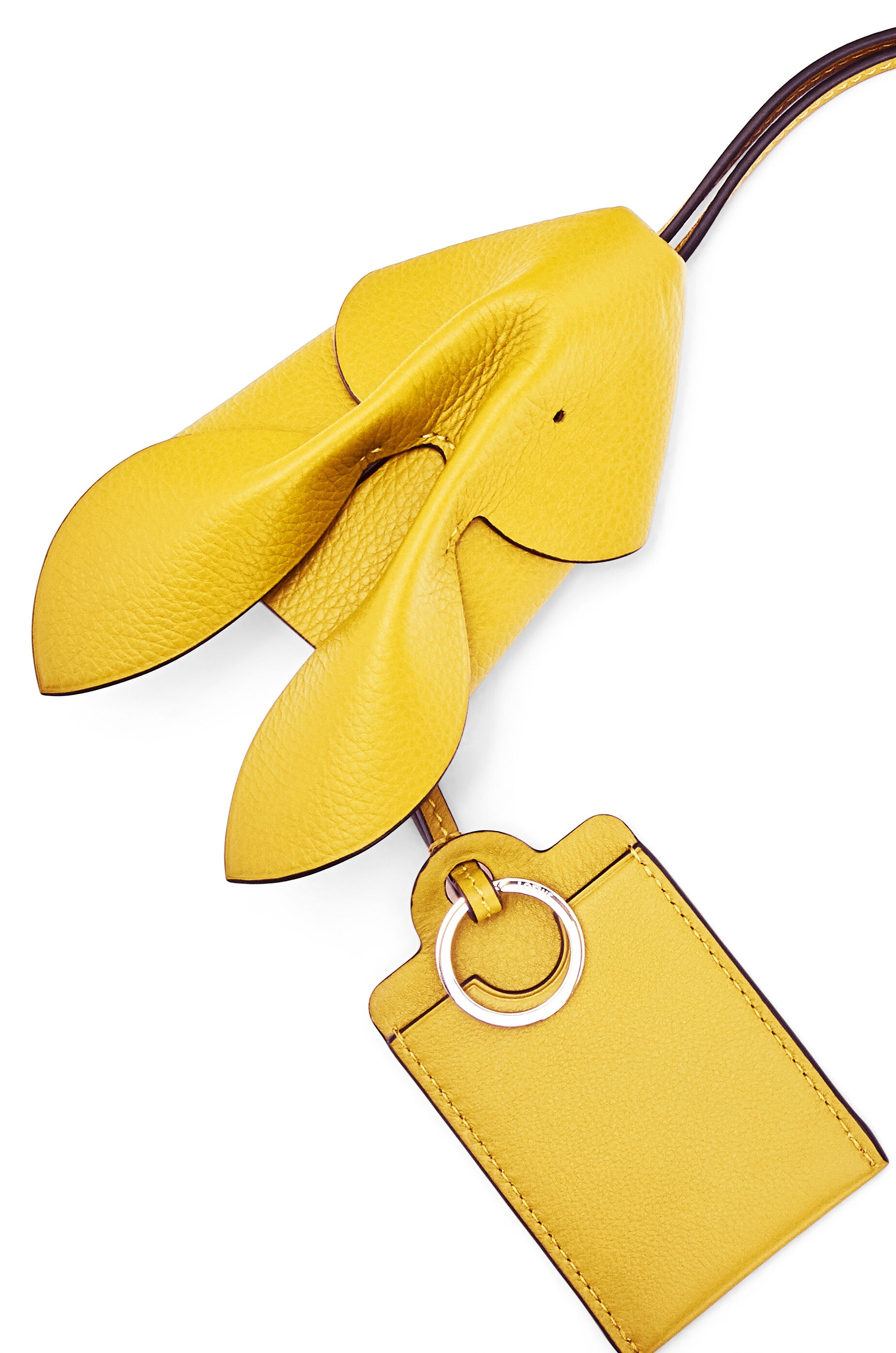 Bunny key cardholder in grained calfskin - 4