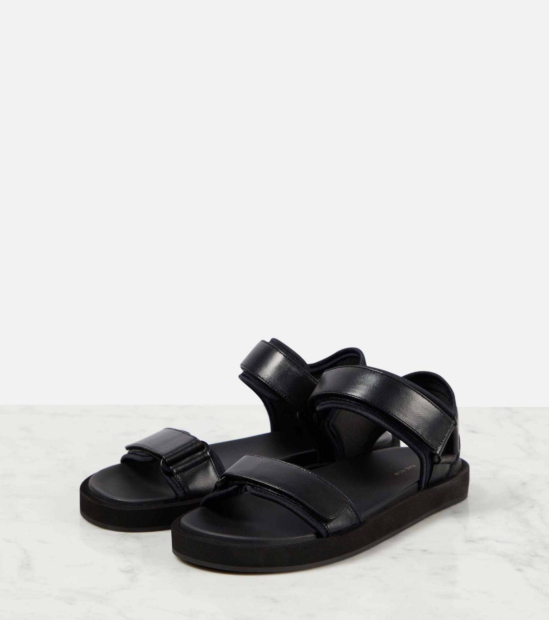 Hook and Loop leather sandals - 5