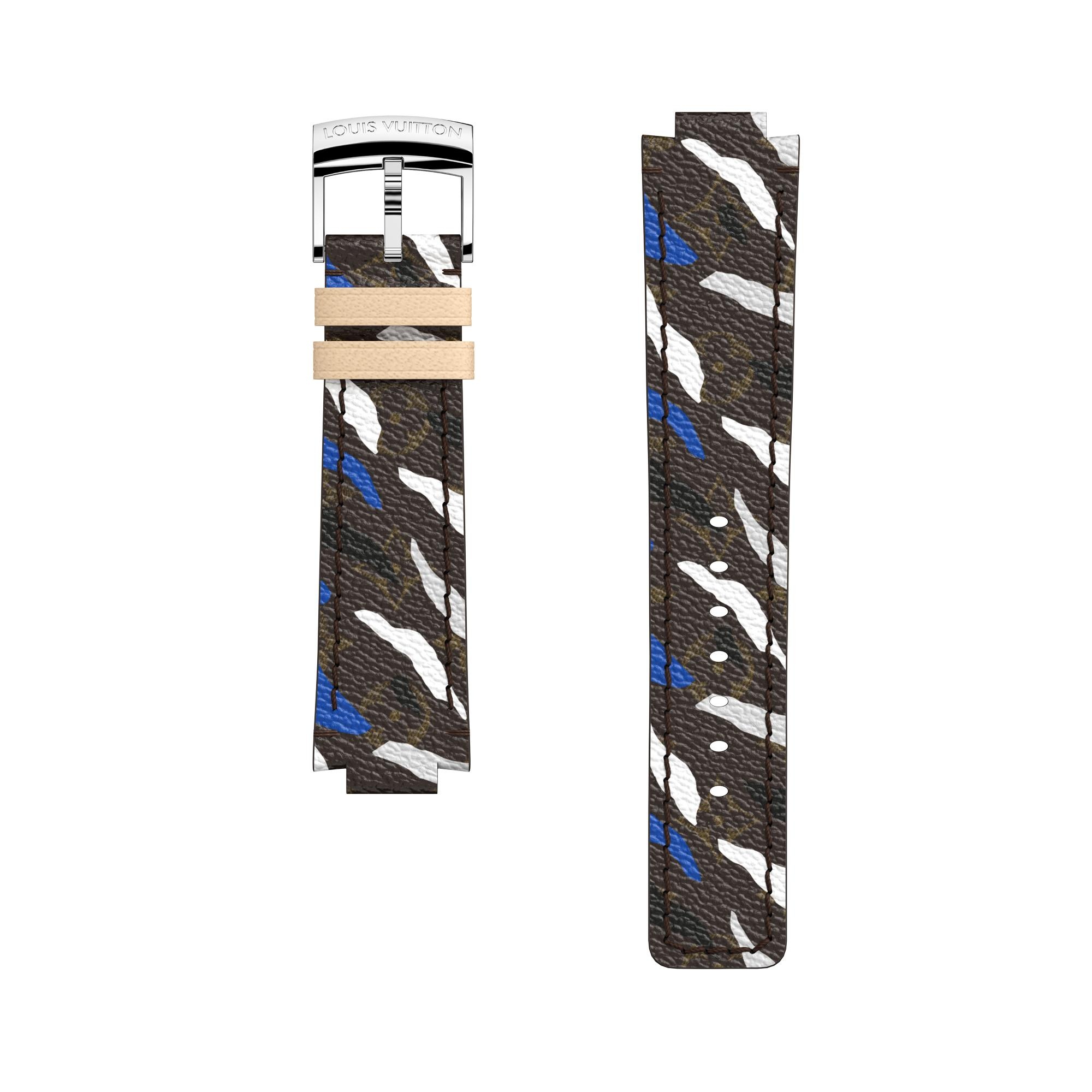 LVxLoL Tambour Camouflage Monogram Strap - 1