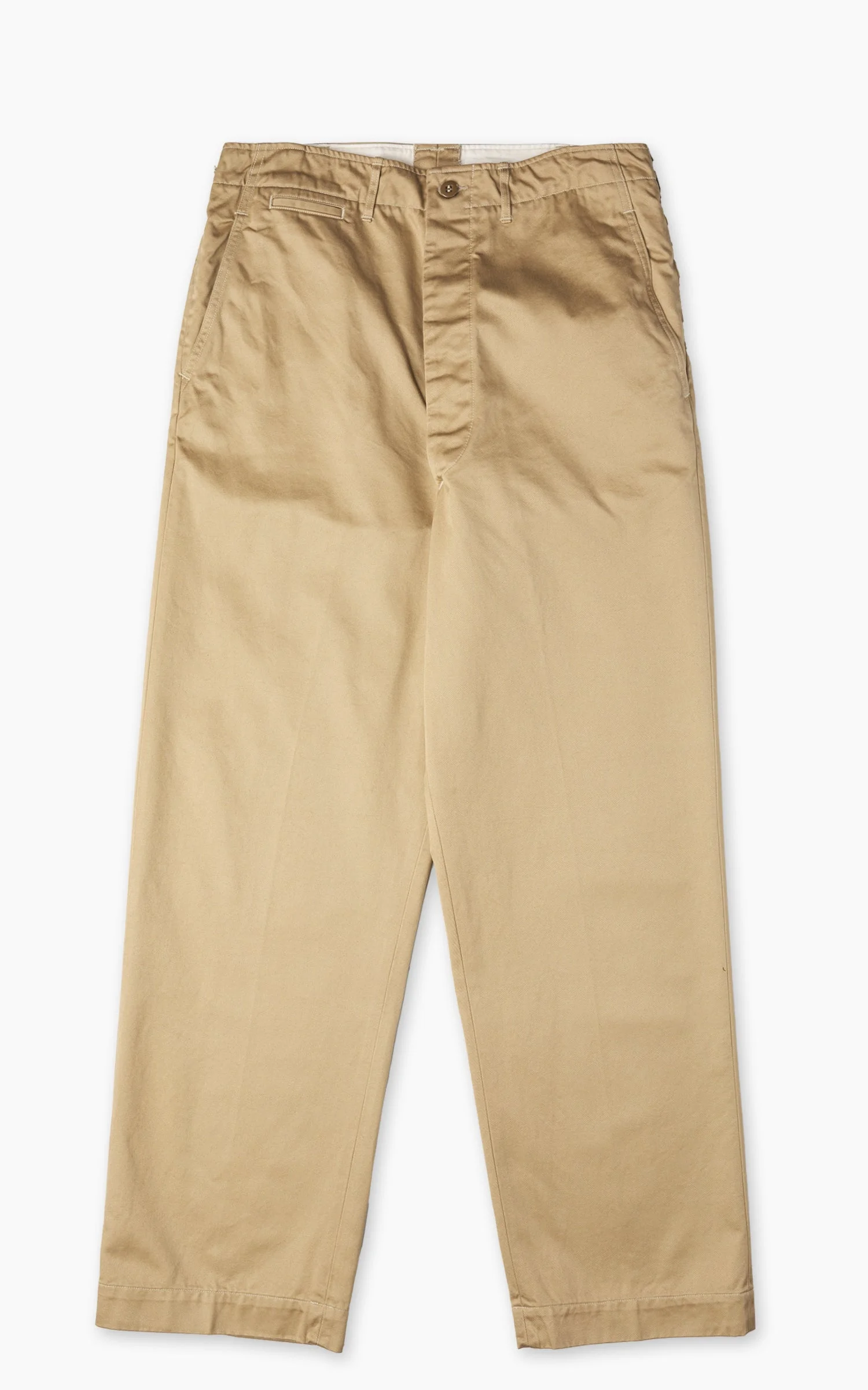 ORSLOW VINTAGE FIT ARMY TROUSERS DARK KHAKI - 1