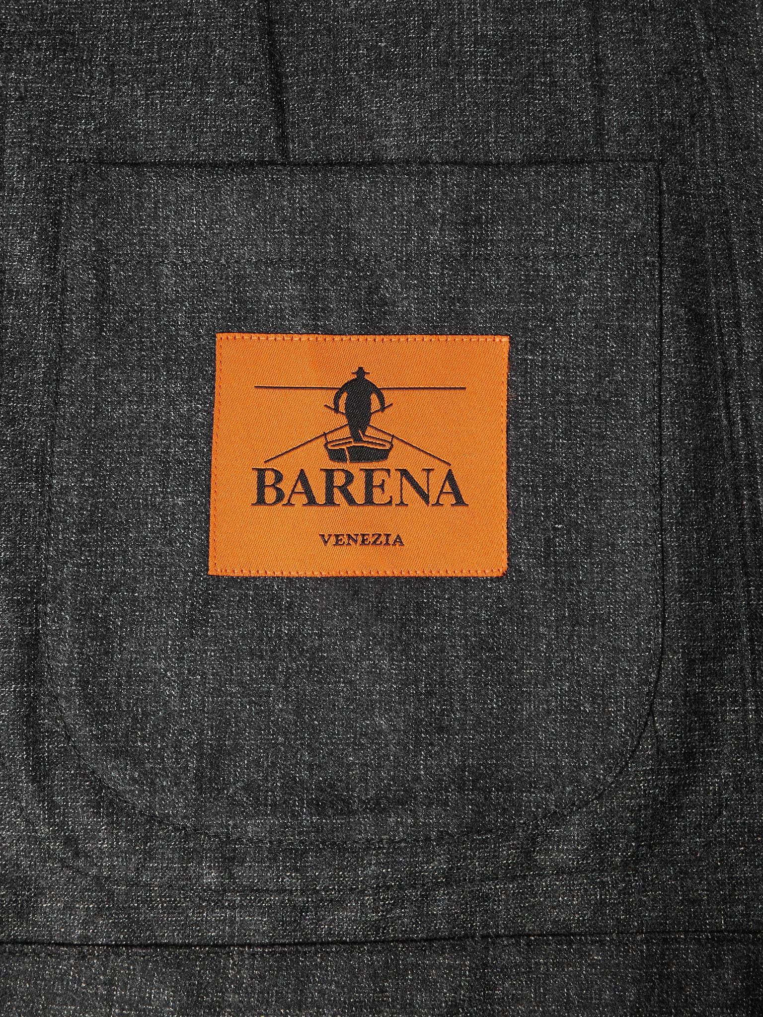 Double-Breasted Virgin Wool Suit Jacket Gray - 5
