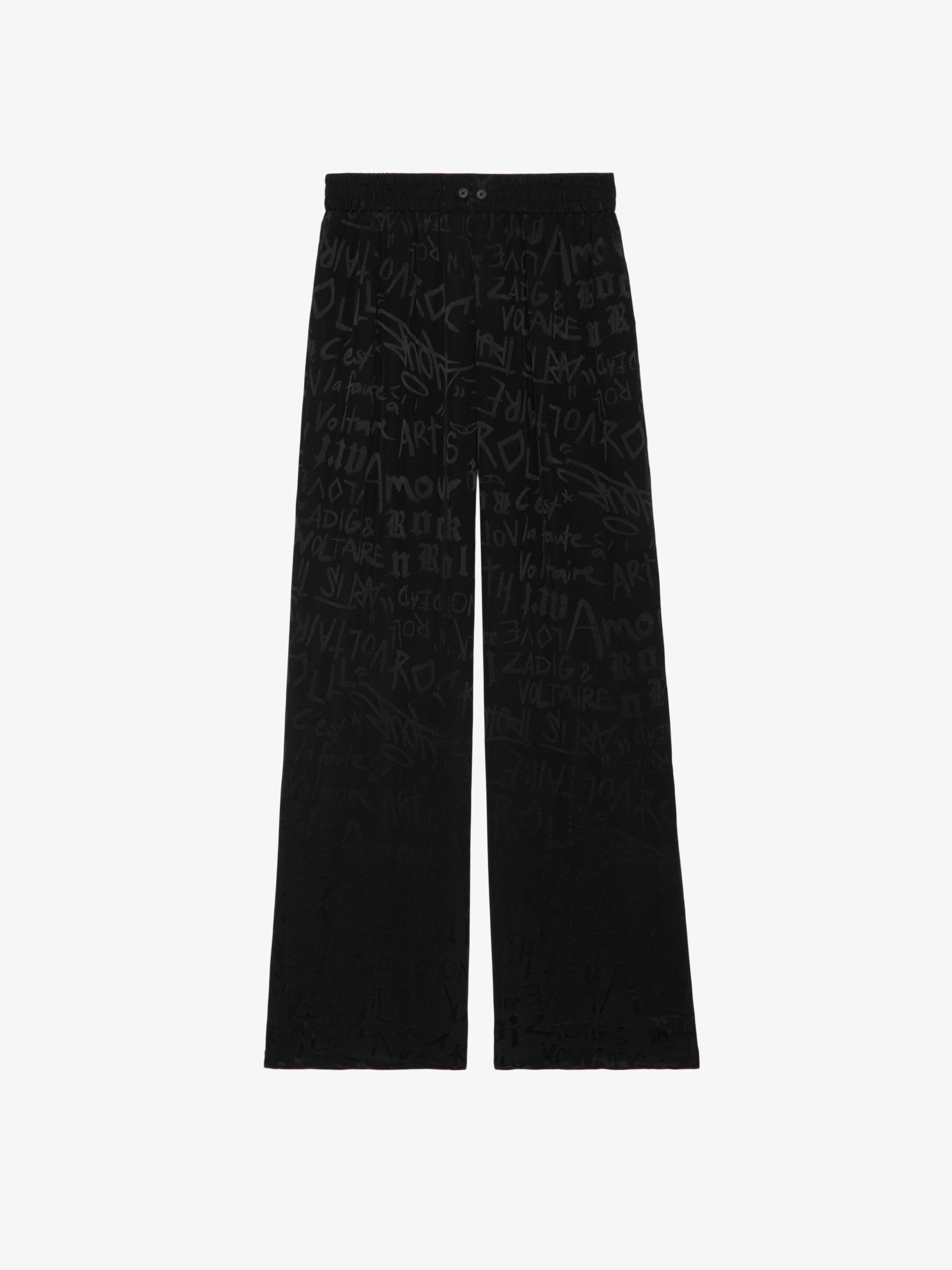 Pin Silk Pants - 1