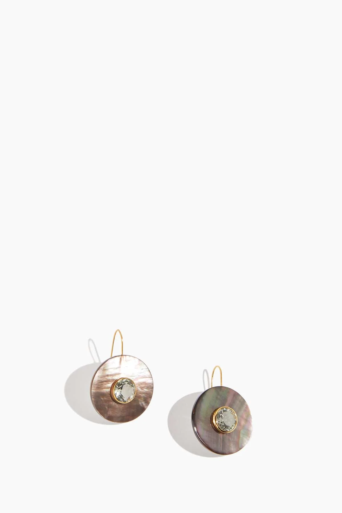 Taj II Earrings in Gray - 1