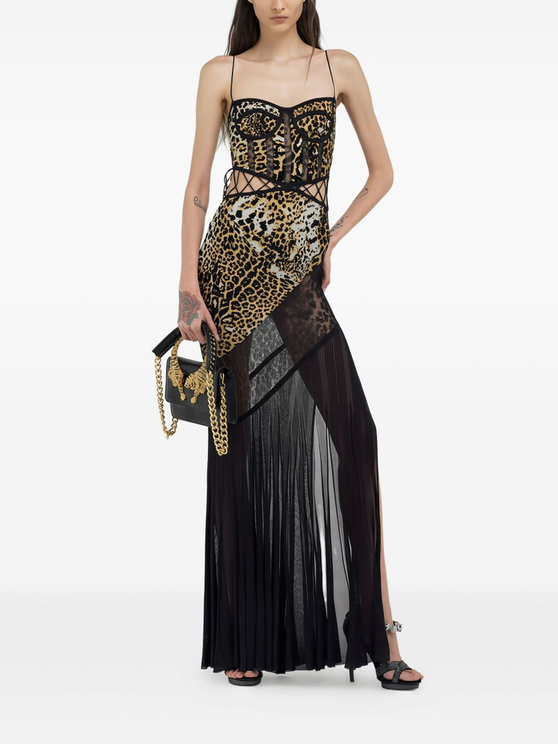 Roberto Cavalli leopard-print maxi dress outlook