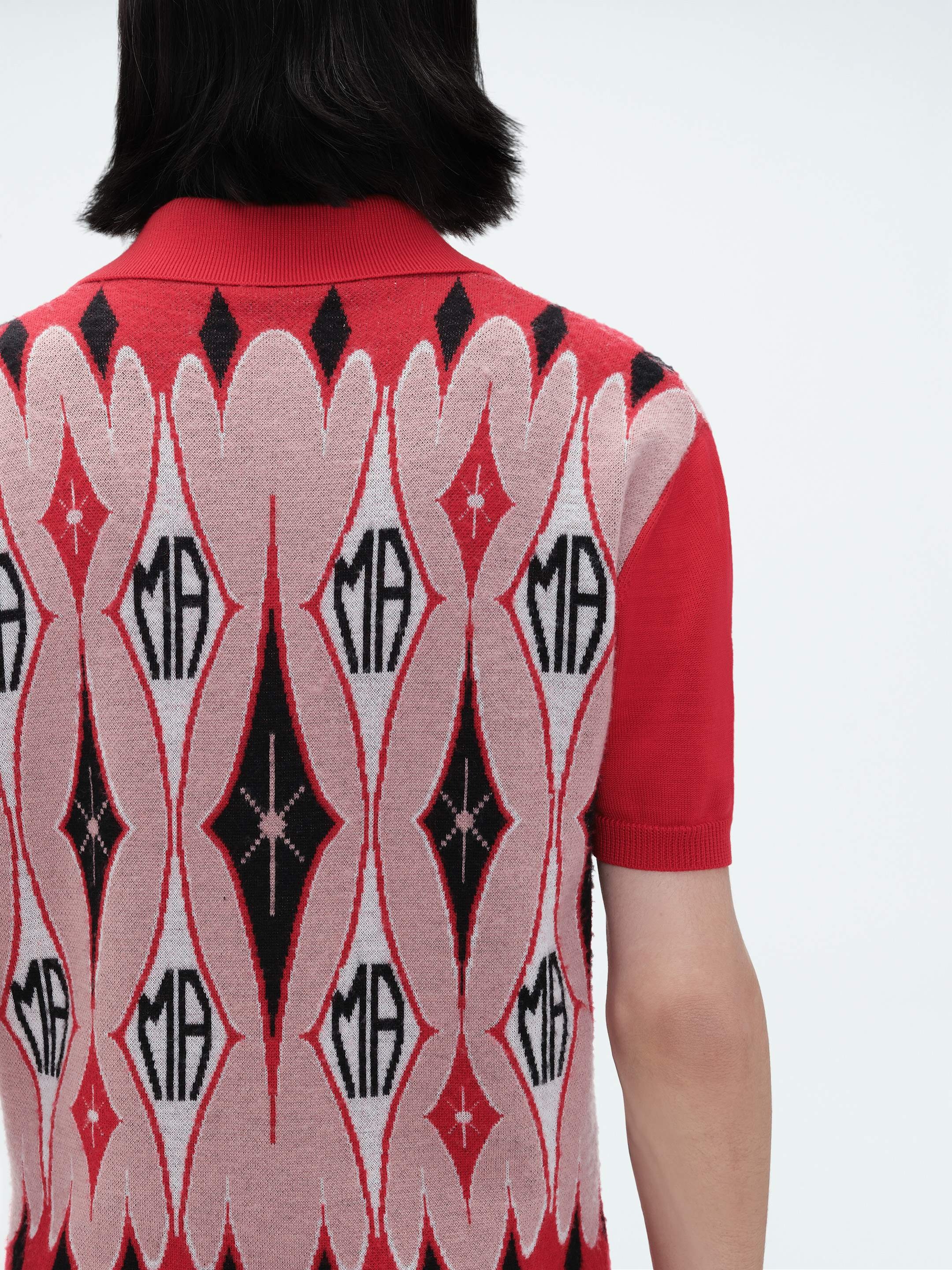 ARGYLE JACQUARD POLO - 6