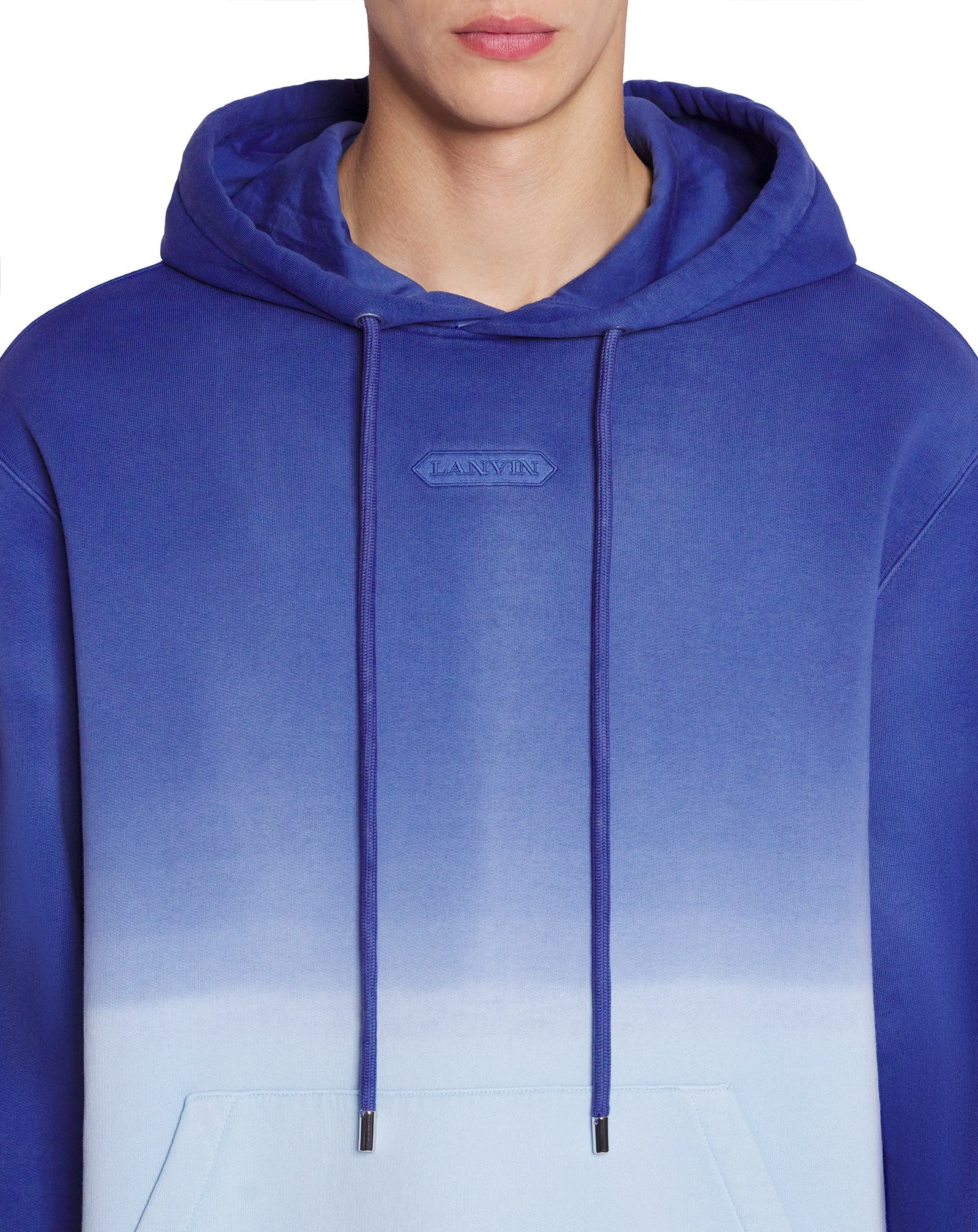 OVERSIZED HOODIE WITH A GRADIENT EFFECT - 5