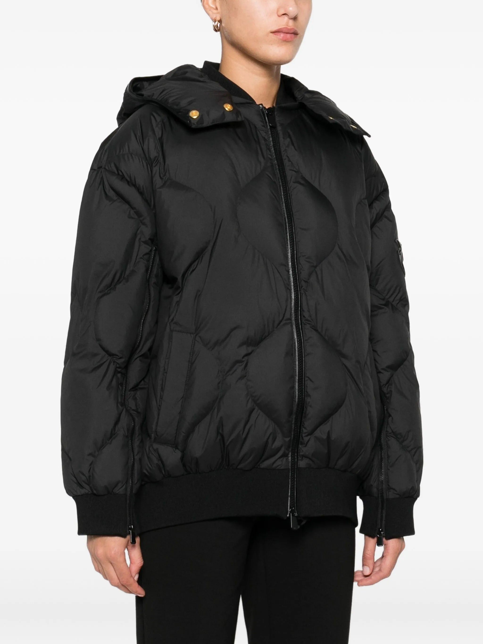 Pinko Quilted Hooded Jacket - 4