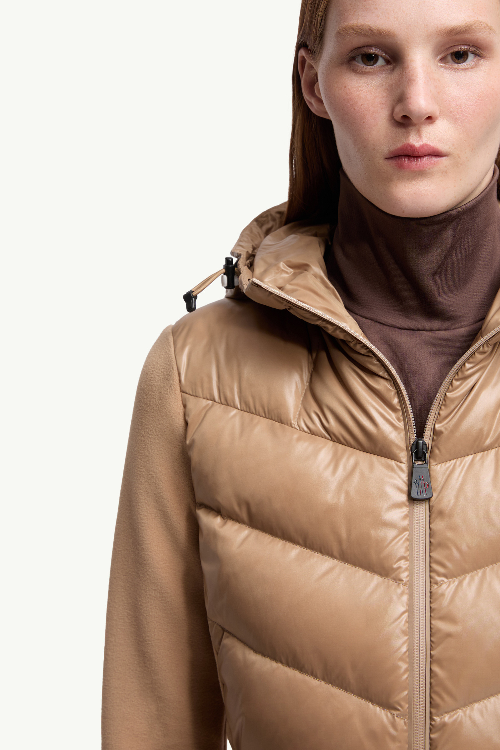 Padded Zip-Up Hoodie - 6