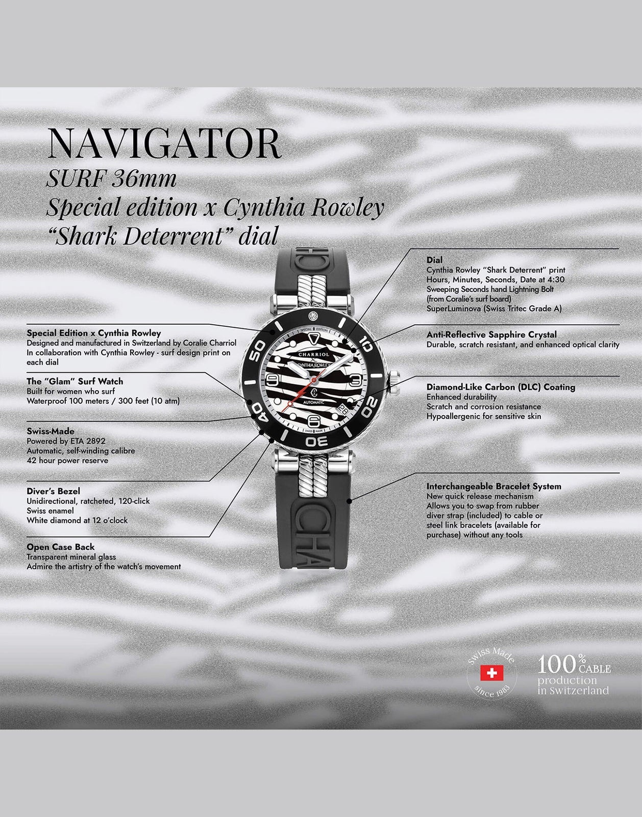 Navigator Surf Watch "Shark Deterrent" - 6