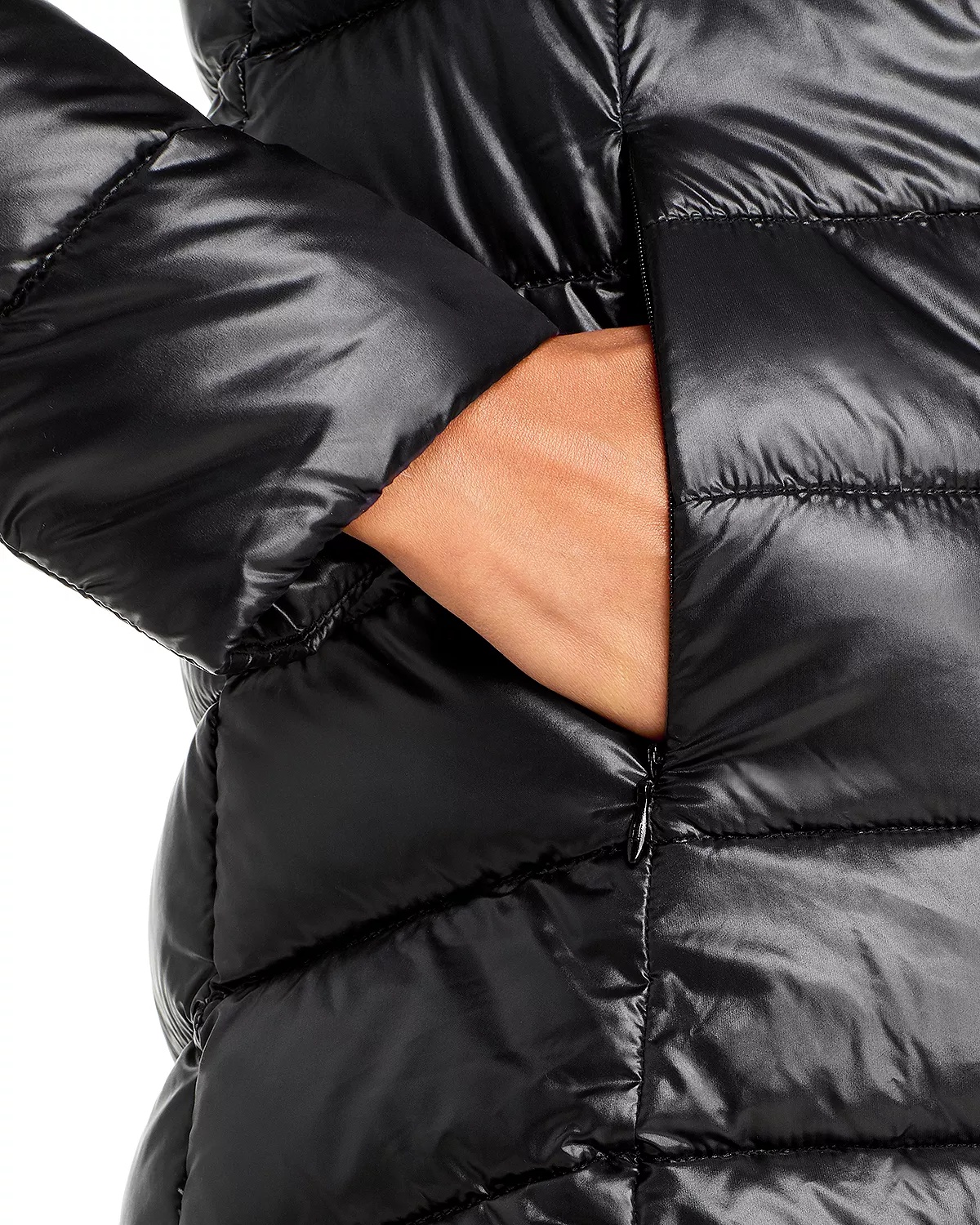 Amelia Stand Collar Down Coat - 5