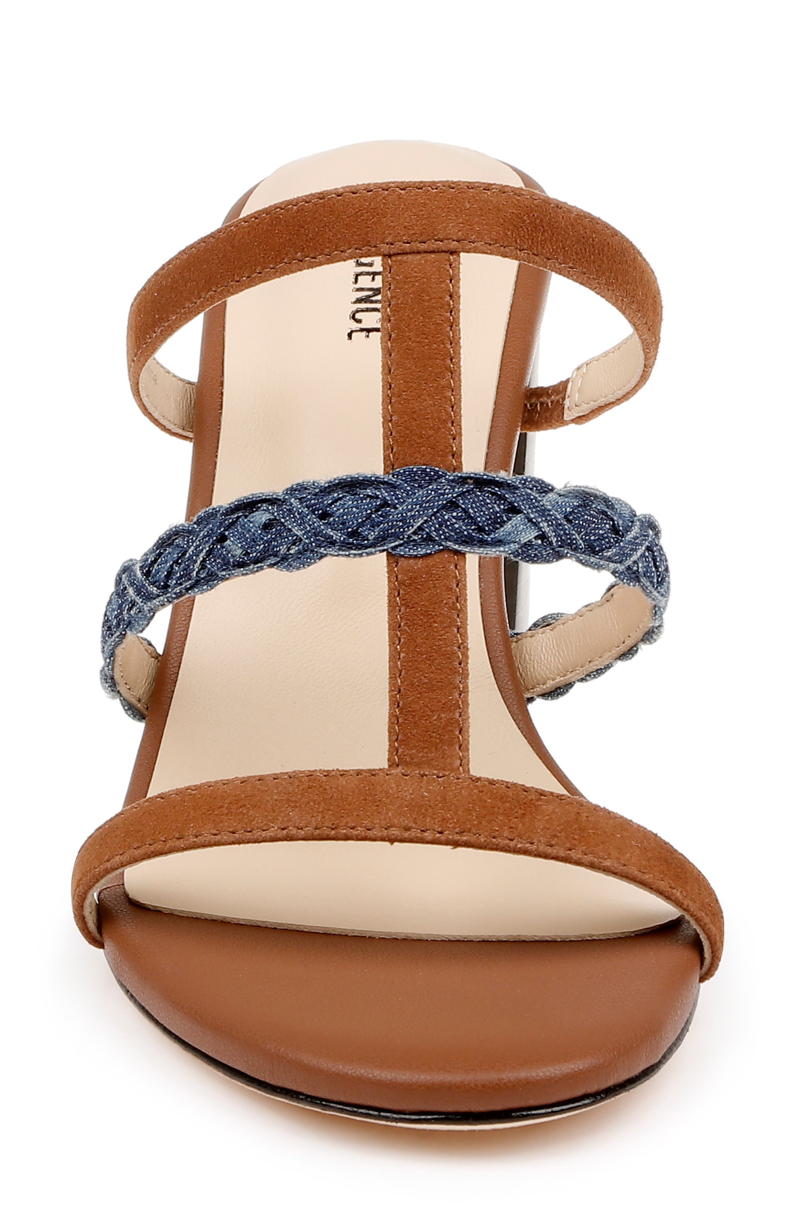 L'AGENCE Heromin Slide Sandal in Cognac Suede at Nordstrom - 4