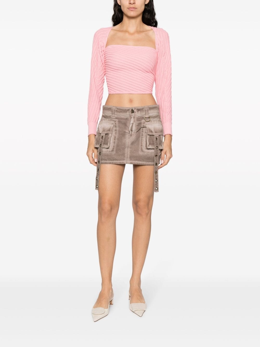 Marianne Mangas ribbed-knit jumper - 2