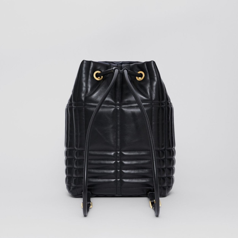 Quilted Leather Medium Lola Backpack 8