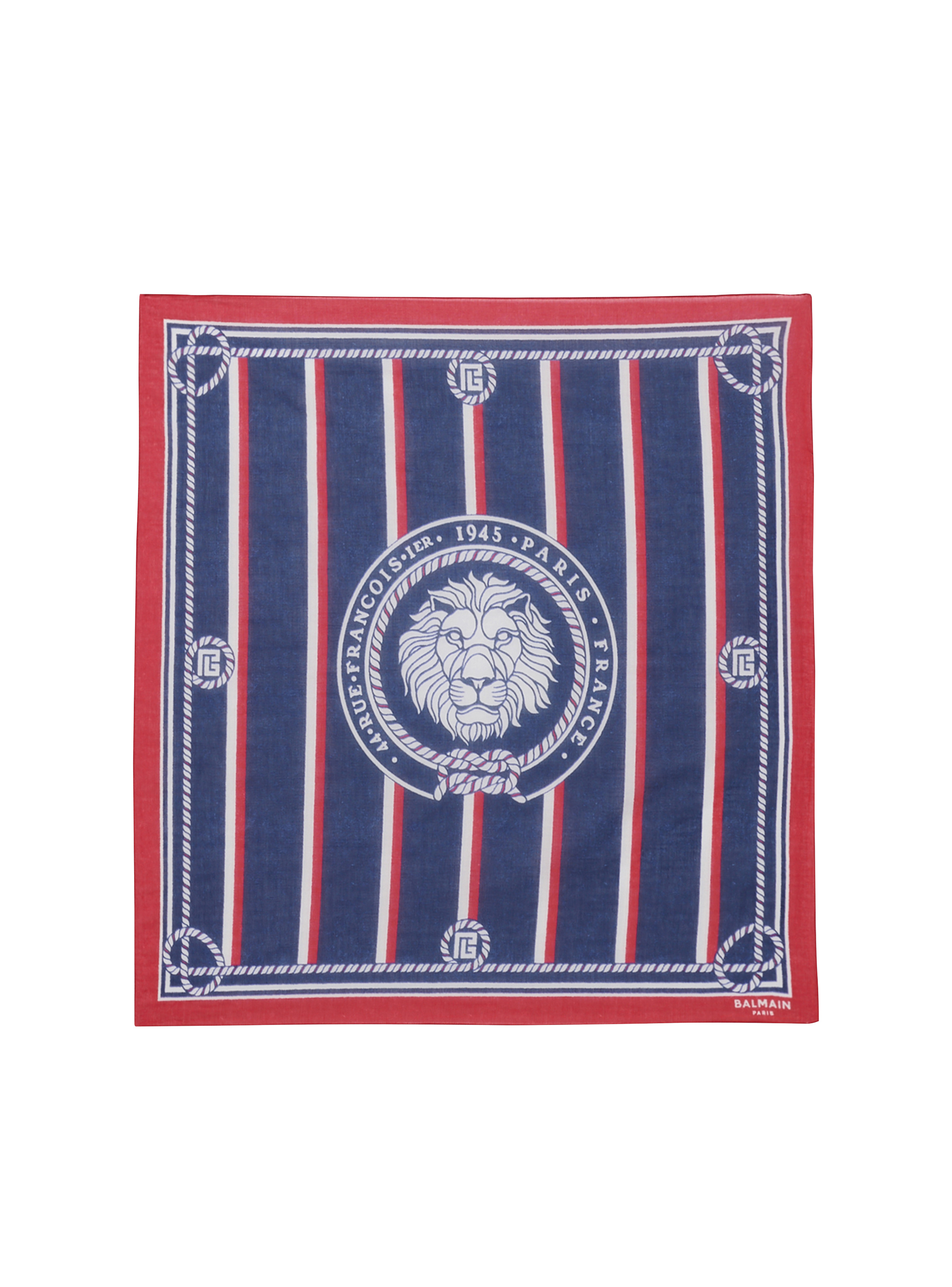 HIGH SUMMER CAPSULE - Striped silk scarf - 1