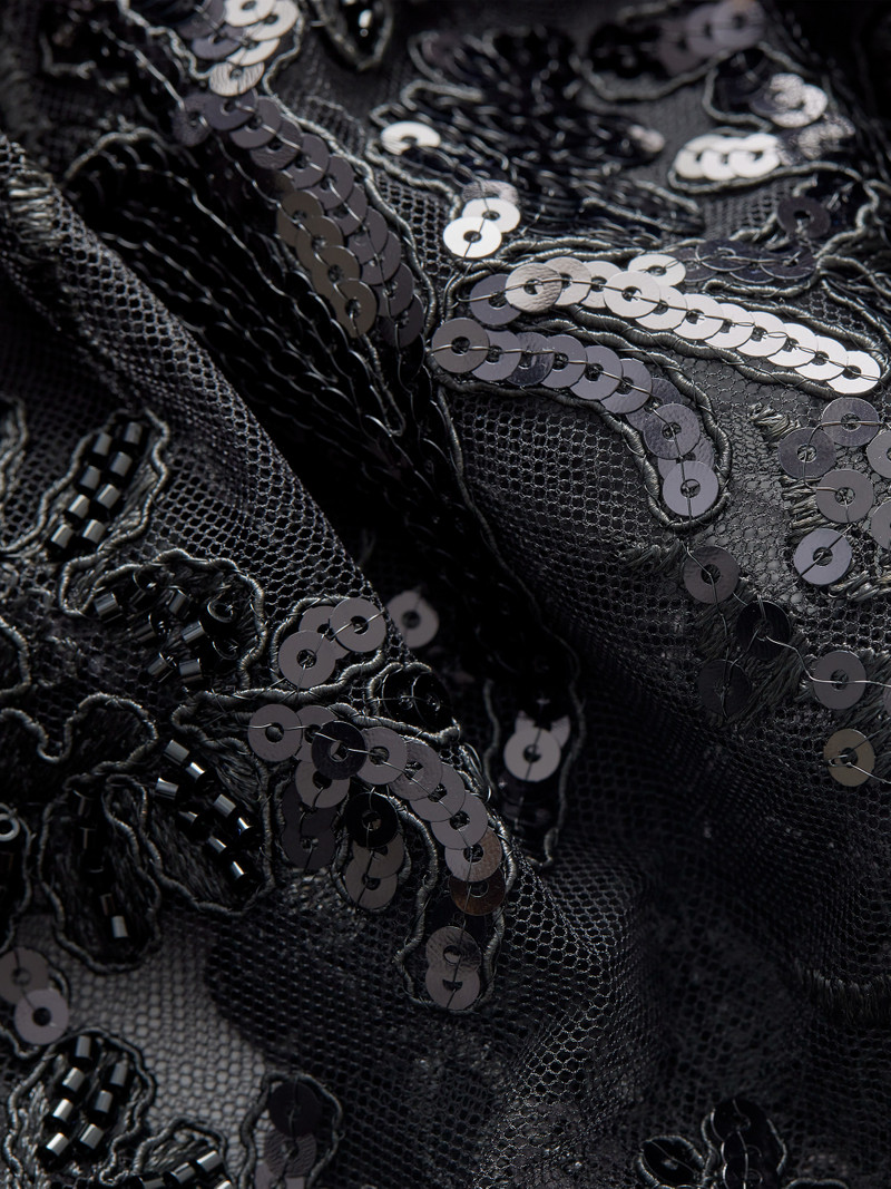 AURELIA LACE EMBELLISHED MINI CAPELET 3