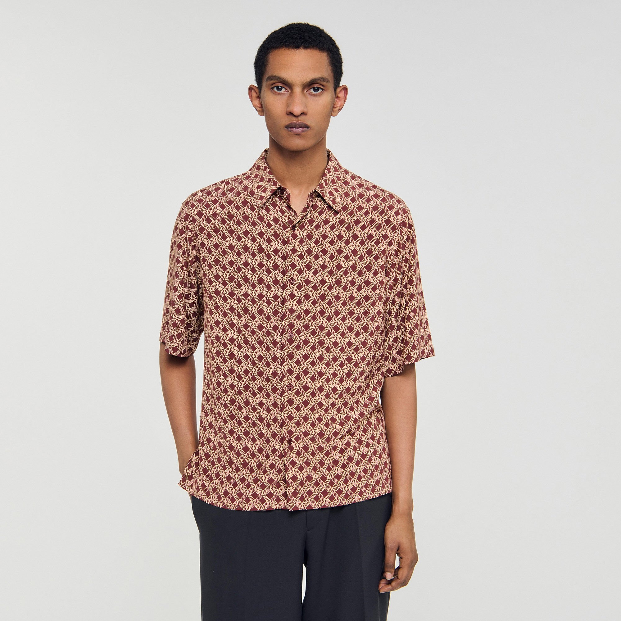 ROPE PRINT SHIRT - 4