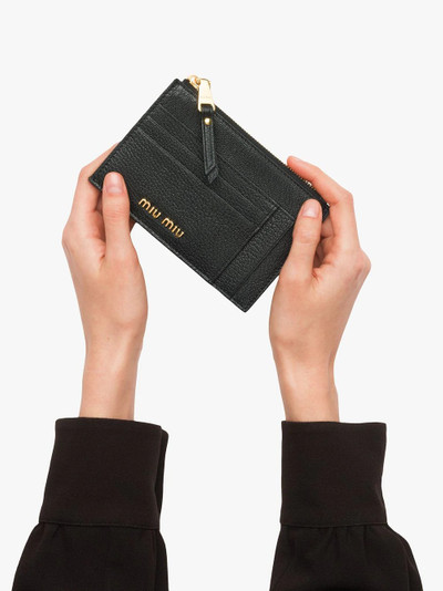 Miu Miu Madras card holder  outlook