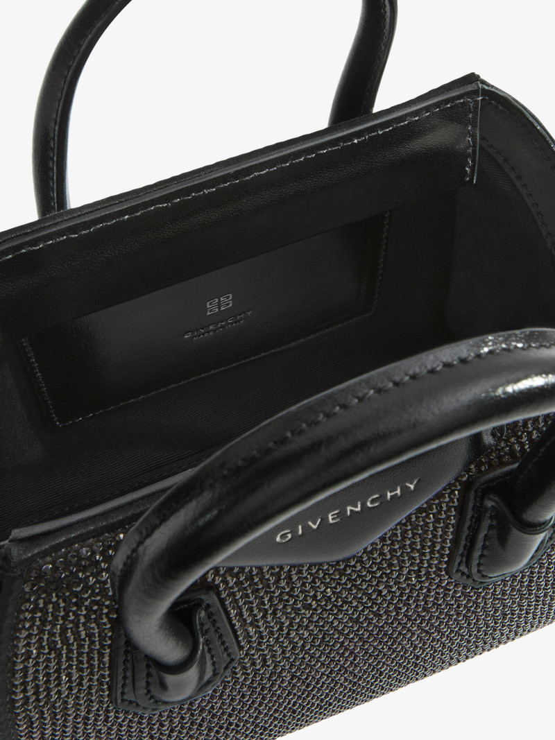 ANTIGONA TOY BAG IN SATIN WITH STRASS 5